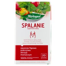 Herbapol Spalanie + oczyszczanie Suplement diety herbata Pu-Erh 40 g (20 x 2 g)