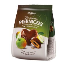 Wadowice Skawa Lebkuchen in Schokolade mit Apfelfüllung Pierniki 150 g