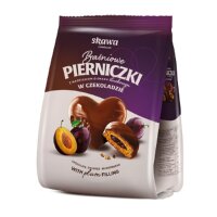 Skawa Lebkuchen Pflaume in Schokolade Pierniki 150g