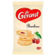 Dr. Gerard Bambino Kekse mit Sahne und Gelee mit Kirschgeschmack 235 g