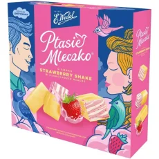 Wedel Ptasie Mleczko Vanilleschaum Strawberry Shake 360 g