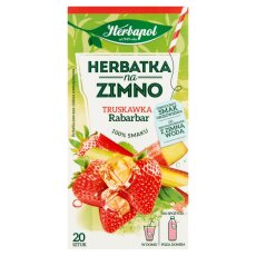 Herbapol Kalter Rhabarber-Erdbeer-Tee  36 g (20 x 1,8 g)