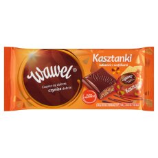 Wawel Kasztanki kakaowe z wafelkami Gefüllte Schokolade 100 g