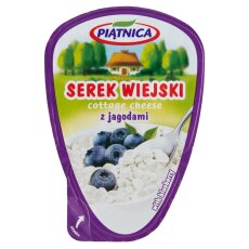 Piatnica Serek wiejski z jagodami 150 g