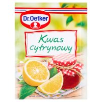 Dr Oetker Zitronensäure - Kwasek Cytrynowy 20g