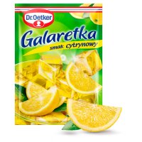 Dr. Oetker Gelee mit Zitronengeschmack  - Galaretka o...
