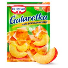 Dr. Oetker Gelee mit Pfirsichgeschmack - Galaretka o smaku brzoskwiniowym 77 g