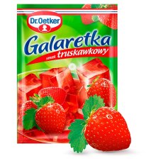 Dr. Oetker Gelee Erdbeergeschmack - Galaretka o smaku truskawkowym 77 g