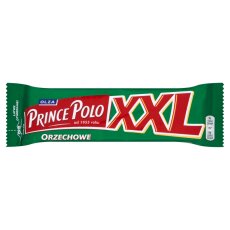 Olza Prince Polo XXL Erdnusskrokantwaffel mit Haselnusscreme umhüllt von Milchschokolade 50 g