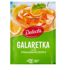 Delecta Gelee Orangengeschmack - Galaretka smak pomaranczowy 70 g