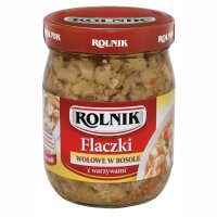 ROLNIK Flaczki aus Rindfleisch in Brühe mit...