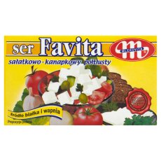 Mlekovita Favita halbfetter Salat und Sandwichkäse 270 g