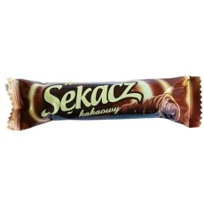 WISLA Sekacz-Riegel mit kakaohaltiger Füllung in Schokolade 32 g
