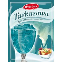 Wodzislaw Türkis Gelee - Galaretka Turkusowa 75 g