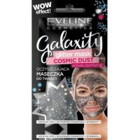 Eveline Galaxy Glitter Schwarze reinigende Gesichtsmaske 10g