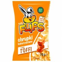 Flips Chips mit Toffee-Geschmack  - Chrupki O Smaku Toffi...
