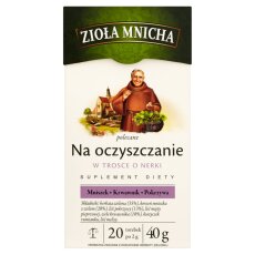 Big-Active Ziola Mnicha Na oczyszczanie Nahrungsergänzungsmittel Kräutertee 40 g (20 Beutel)