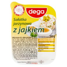 Dega Salatka jarzynowa z jajkiem 250 g