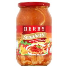 Herby Spaghetti mit Fleisch und Bolognese Soße Spaghetti z miesem 880g