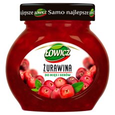 Lowicz Preiselbeeren für Wurst und Käse Zurawina do mies i serow  230g