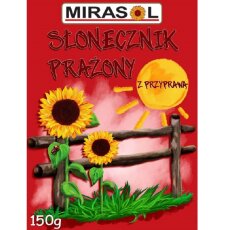 Mirasol Sonnenblumenkerne geröstet mit Gewürzen 150g