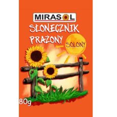 Mirasol Premium Sonnenblumenkerne geröstet gesalzen Slonecznik 80 g