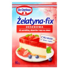 Dr Oetker Gelatine Fix Dessert - Zelatyna Fix Deserowa 60G