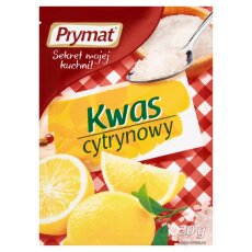 Prymat Zitronensäure - Kwasek Cytrynowy 20g