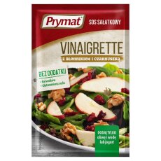 Prymat Vinaigrette Sauce Mit Ballaststoffen und Schwarzkümmel 9g
