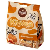 Wawel Krowka Bonbons mit gesalzenem Karamell 250g