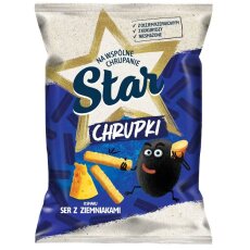 Star Zebolce Mais Chips mit Kartoffeln und Käsegeschmack 125 g