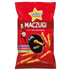 Star Maczugi Mais Chips mit Ketchup Geschmack 80 g