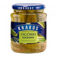 Krakus Ogorki Kiszone 840g