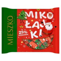 Mieszko Cukierki Weihnachtsmann Bonbons mit Nüssen 1kg