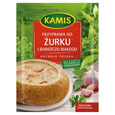 Kamis Kuchnia polska Gewürz für Sauermehlsuppe und weissen Borschtsch  Gewürzmischung 25 g