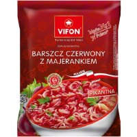 Vifon Rote Borschtsch Suppe mit Majoran Barszcz Czerwony 67g
