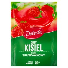 Delecta Kisiel Gelee Erdbeergeschmack - Kisiel smak truskawkowy 58g