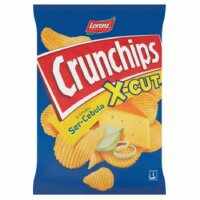 Crunchips X-Cut Chipsy Ser Cebula 140g