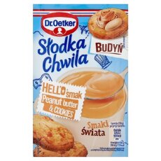 Dr Oetker Pudding Slodka Chwila Budyn Peanut Butter & Cookie 43g