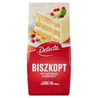 Delecta Biskuitkuchen - Ciasto Biszkopt 380g
