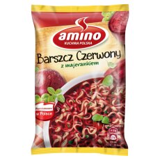 Amino Instant Borschtsch mit Majoran - Zupa blyskawiczna barszcz czerwony z majerankiem 66 g