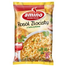 Amino Instant Suppe goldene Brühe mit Liebstöckel - Zupa blyskawiczna rosól zlocisty z lubczykiem 57 g